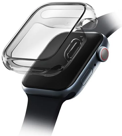 UNIQ GLASE SLIM PROTECTIVE CASE FOR APPLE WATCH 41MM | SMOKE
